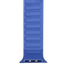 Ремінець Hoco WA23 Original series leather chain magnetic strap для Apple watch 38/40/41mm Klein Blue