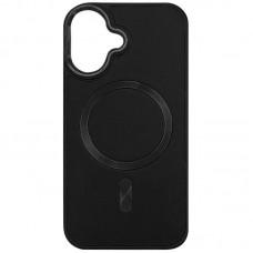 Шкіряний чохол SnapCase with MagSafe для Apple iPhone 16 (6.1") Black