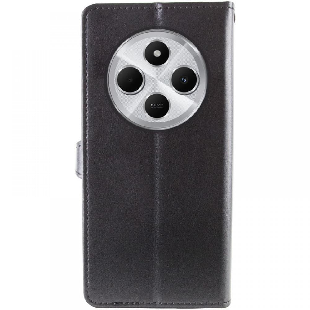 Шкіряний чохол-книжка GETMAN Gallant (PU) для Xiaomi Redmi 14C / Poco C75 Чорний