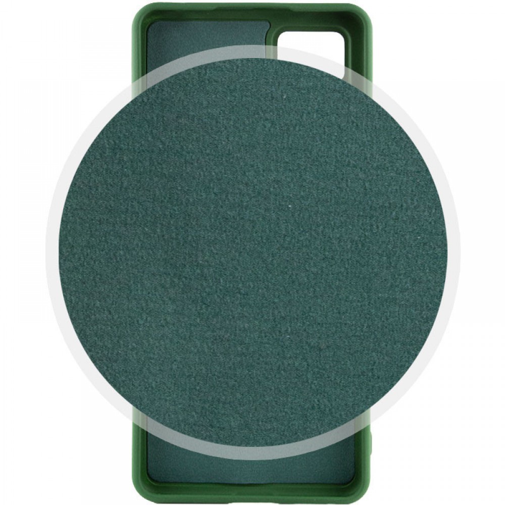 Чохол Silicone Cover Lakshmi Full Camera (AAA) with Logo для Xiaomi Redmi Note 11 Pro 4G / 12 Pro 4G Зелений / Cyprus Green
