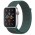 Ремінець Nylon для Apple watch 38mm/40mm/41mm Зелений / Pine green