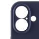 Чохол Silicone Case Full Camera Protective (AA) для Apple iPhone 16 (6.1") Темно-синій / Midnight blue