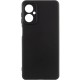 Чохол Silicone Cover Lakshmi Full Camera (AA) для Motorola Moto G55 5G Чорний / Black