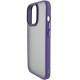TPU+PC чохол Metal Buttons для Apple iPhone 12 Pro / 12 (6.1") Темно-фіолетовий