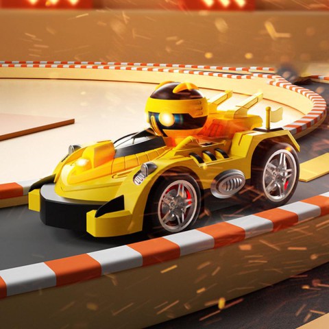 Машинка на радіокеруванні ZF17-1A Super Bumper Car Yellow