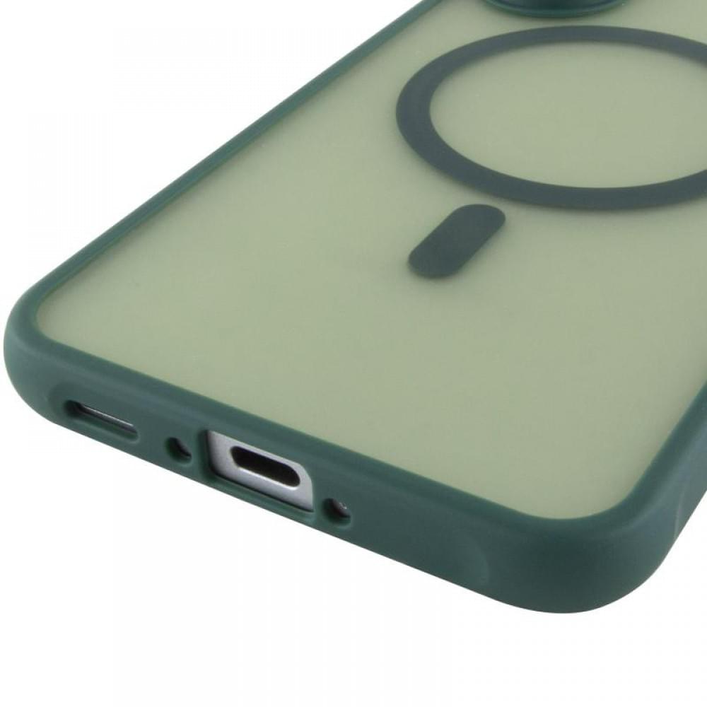 Чохол TPU Bloom with MagSafe для Samsung Galaxy A37 5G Green