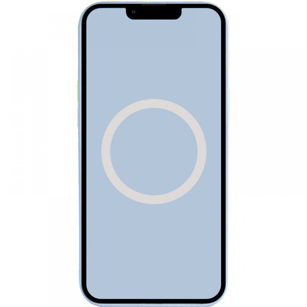 Чохол Silicone case (AAA) with Magsafe and Animation для Apple iPhone 14 Pro Max (6.7") Блакитний / Sky