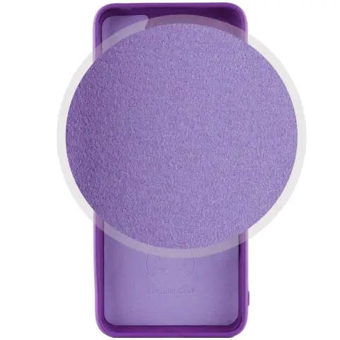 Чохол Silicone Cover Lakshmi Full Camera (AA) для Xiaomi Redmi Note 14S Фіолетовий / Purple