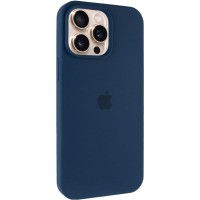 Чохол Silicone Case Full Protective (AA) для Apple iPhone 15 Pro (6.1") Синій / Blue Jay