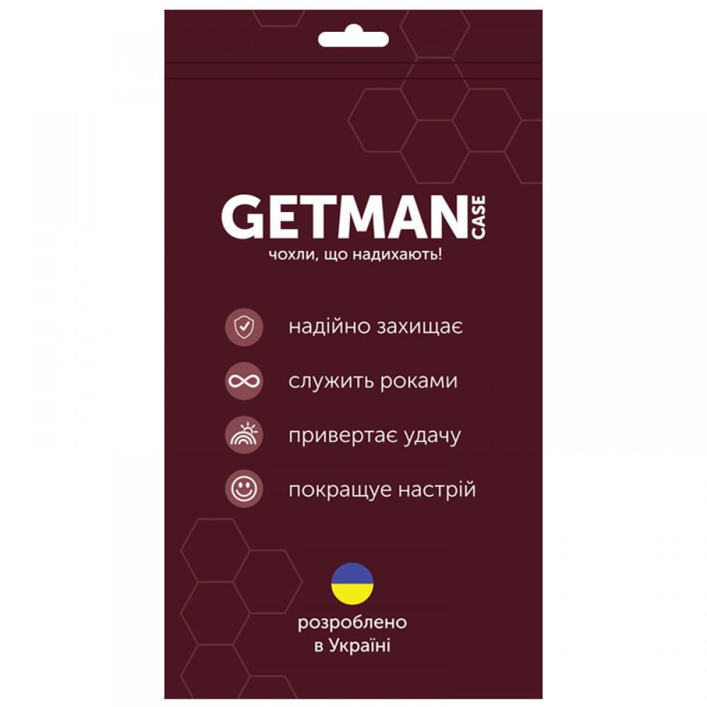 TPU чехол GETMAN Ease logo усиленные углы для Samsung Galaxy S21 Ultra