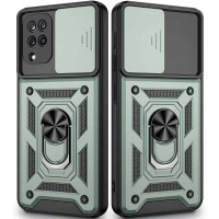 Чохол Ummi Camshield Serge Ring для Samsung Galaxy M53 5G Зелений