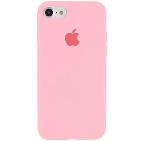 Чохол Silicone Case Full Protective (AA) для Apple iPhone 6/6s (4.7") Рожевий / Pink