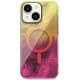 Чохол TPU Shiny Mountain (MagFit) для Apple iPhone 15 (6.1") Yellow / Pink