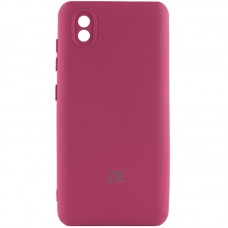 Чохол Silicone Cover My Color Full Camera (A) для ZTE Blade A3 (2020) Бордовий / Marsala