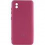 Чохол Silicone Cover My Color Full Camera (A) для ZTE Blade A3 (2020) Бордовий / Marsala