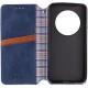 Шкіряний чохол книжка GETMAN Cubic (PU) для Xiaomi Redmi 14C / Poco C75 Синій