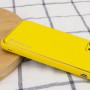Шкіряний чохол Xshield для Apple iPhone 14 (6.1") Жовтий / Yellow