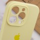 Чохол Silicone Case Full Camera Protective (AA) для Apple iPhone 14 Pro Max (6.7") Жовтий / Mellow Yellow