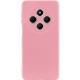 Чохол TPU GETMAN Liquid Silk Full Camera для Xiaomi Redmi 14C / Poco C75 Рожевий / Pink