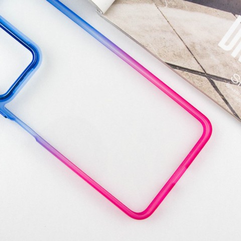 Чохол TPU+PC Fresh sip series для Xiaomi Redmi Note 13 Pro 4G / Poco M6 Pro 4G / Note 14S Рожевий / Синій