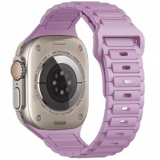 Силіконовий ремінець Defense для Apple Watch 42(ser.1-3)/44/45/46/49mm Purple