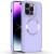 TPU чохол Bonbon Metal Style with MagSafe для Apple iPhone 16 Pro (6.3") Бузковий / Dasheen