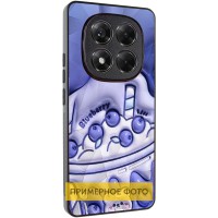 TPU+PC чохол Prisma Fluffie для Xiaomi Redmi Note 14 4G (Int. version) Blueberry