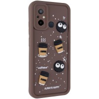 Чохол TPU Toys Case для Xiaomi Redmi 12C / Poco C55 Brown / Always Happy