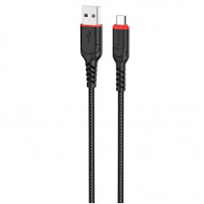 Дата кабель Hoco X59 Victory USB to MicroUSB (1m) Чорний