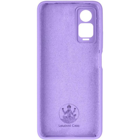 Чохол Silicone Cover Ummi Lakshmi Full Camera (AA) для Xiaomi Redmi Note 12 Pro 4G Бузковий / Dasheen