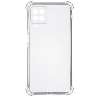 TPU чохол GETMAN Ease logo посилені кути Full Camera для Samsung Galaxy M33 5G Безбарвний (прозорий)