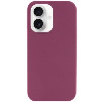 Чохол Silicone Case Full Protective (AA) NO LOGO для Apple iPhone 16 Plus (6.7") Бордовий / Plum