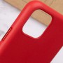 Шкіряний чохол Leather Case (AA Plus) для Apple iPhone 11 (6.1") Crimson