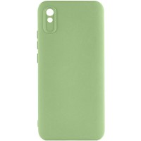 Чохол TPU GETMAN Liquid Silk Full Camera для Xiaomi Redmi 9A Зелений / Pistachio