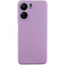 Силіконовий чохол Candy Full Camera для Xiaomi Redmi 13C / Poco C65 Бузковий / Dasheen