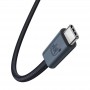 Дата кабель Baseus Flash 2 USB4 Full-Featured Type-C to Type-C 240W (1.8m) (P10311803112) Cluster Black