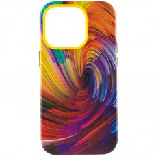 Кожаный чехол Colour Splash with MagSafe для Apple iPhone 13 Pro Max (6.7")