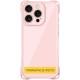 Чохол TPU CrossBody with straps для Apple iPhone 16 Plus (6.7") Pink