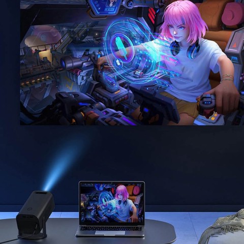 Проектор 4k Android HP330 Black