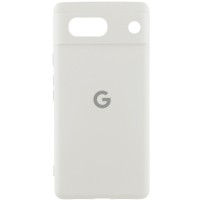 Чохол Silicone Cover Lakshmi Full Camera (AA) with logo для Google Pixel 9a Білий / White