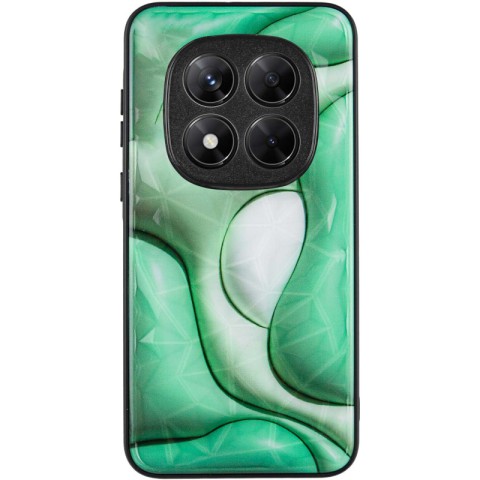 TPU+PC чохол Prisma BubbleGum для Xiaomi Redmi Note 14 Pro 4G 3D Green