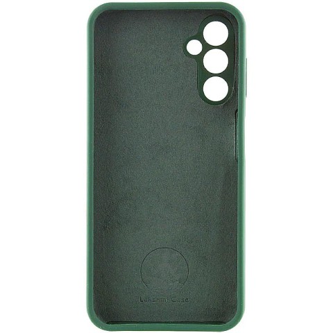 Чохол Silicone Cover Lakshmi Full Camera (AA) with logo для Samsung Galaxy A05s Зелений / Dark green