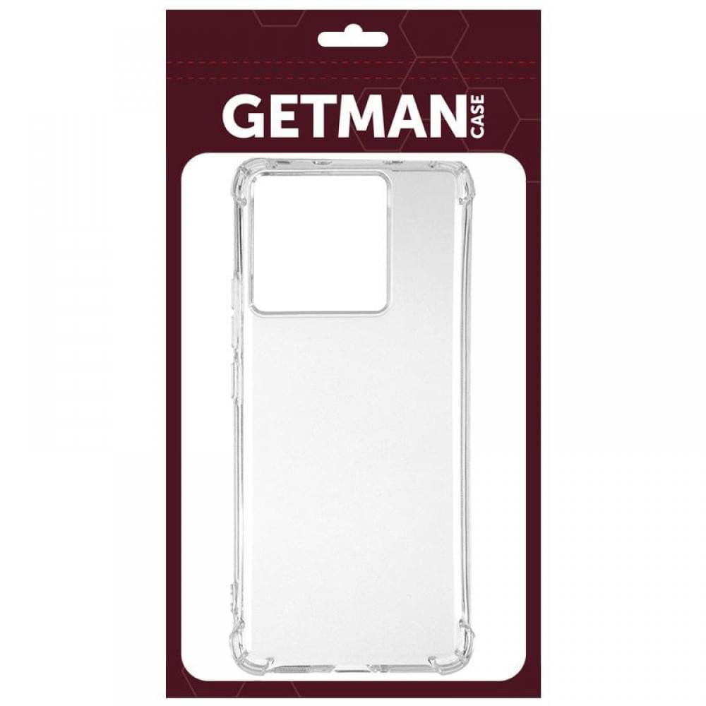 TPU чохол GETMAN Ease logo посилені кути для Xiaomi 17 Pro Max Безбарвний (прозорий)