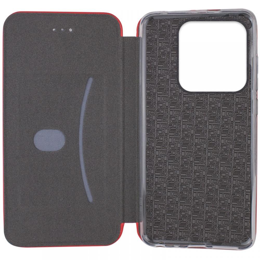 Шкіряний чохол-книжка Classy для ZTE Blade A75 4G Червоний