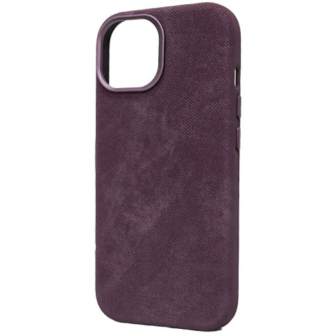 Чохол Denim with MagSafe для Apple iPhone 14 (6.1") Deep Purple