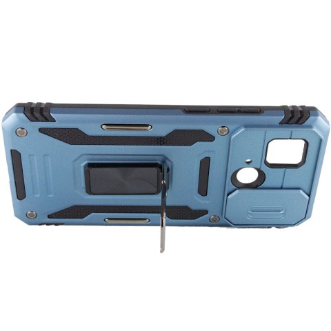 Ударостійкий чохол Camshield Army Ring для Xiaomi Redmi 9C / 10A Блакитний / Light Blue