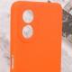 Силіконовий чохол Candy Full Camera для Oppo A38 / A18 Помаранчевий / Orange