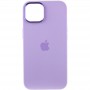 Чохол Silicone Case Metal Buttons (AA) для Apple iPhone 13 (6.1") Бузковий / Lilac