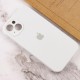 Чохол Silicone Case Full Camera Protective (AA) для Apple iPhone 14 (6.1") Білий / White