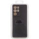 Чохол Silicone Cover Lakshmi Full Camera (AA) для Samsung Galaxy S22 Ultra Чорний / Black